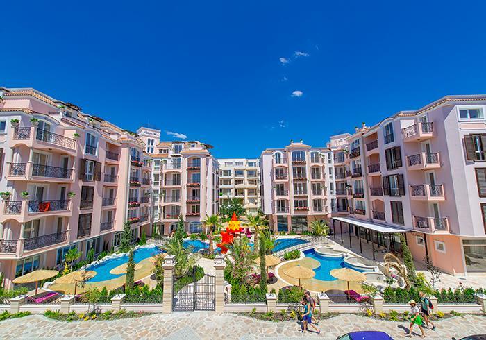 Romance Marine Aparthotel Сонячний Берег Екстер'єр фото