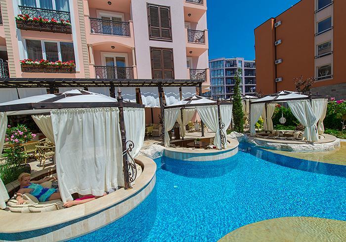 Romance Marine Aparthotel Сонячний Берег Екстер'єр фото