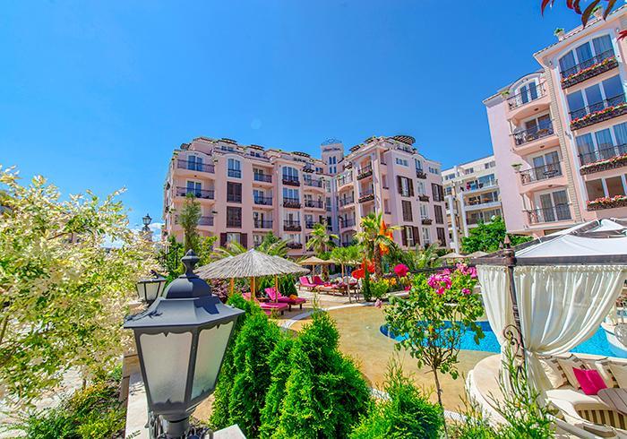 Romance Marine Aparthotel Сонячний Берег Екстер'єр фото