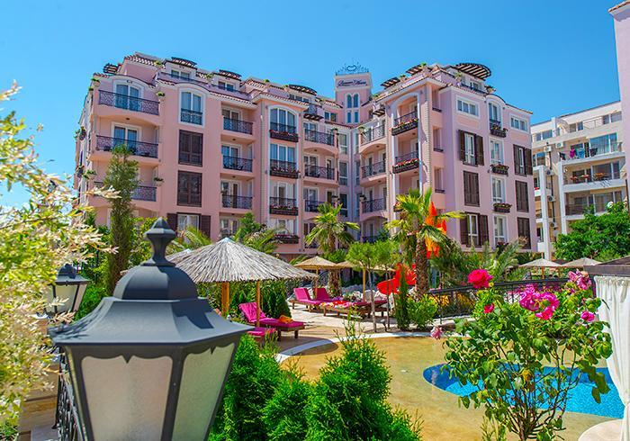 Romance Marine Aparthotel Сонячний Берег Екстер'єр фото